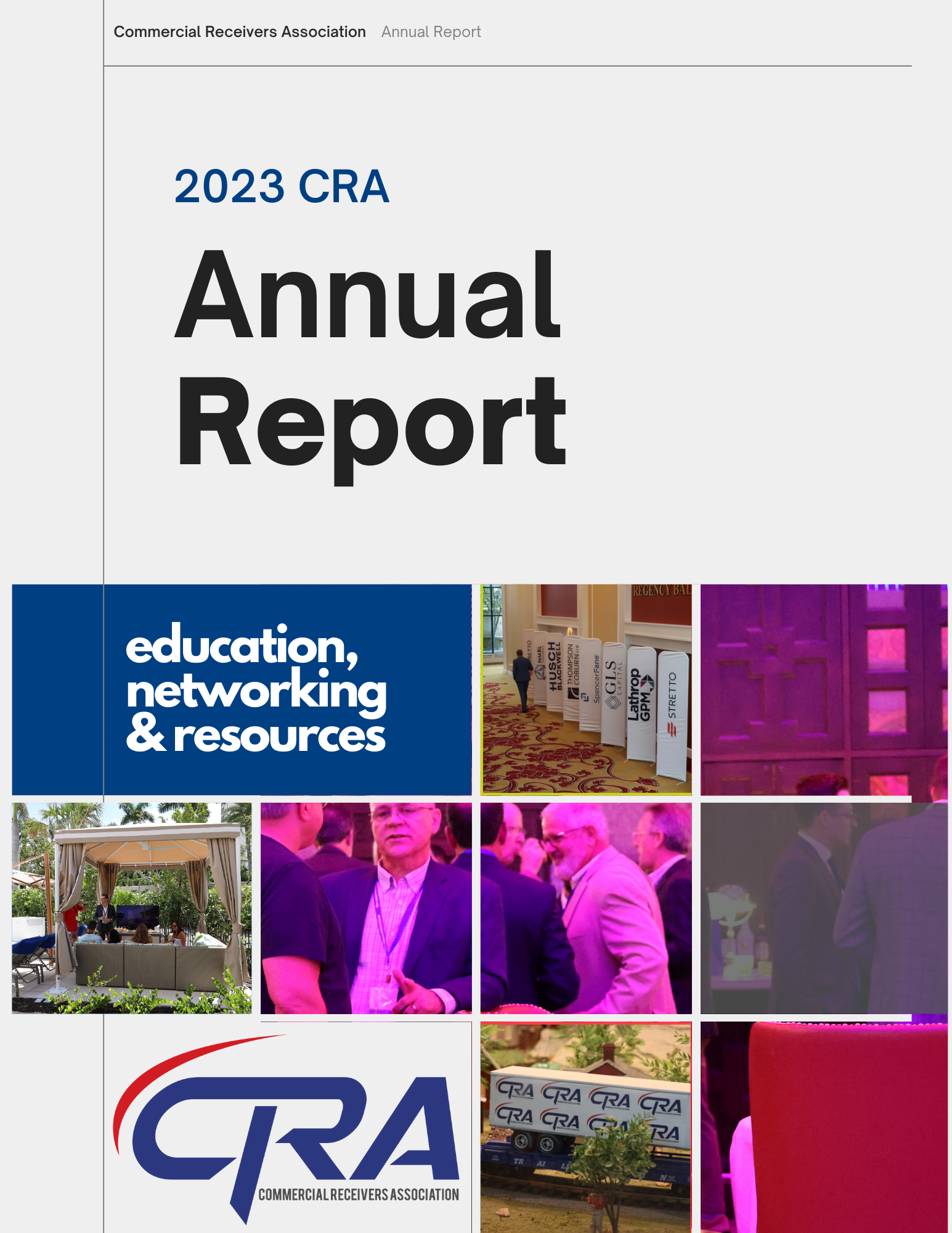 2023 CRA Annual Report Commercial Receivers Association